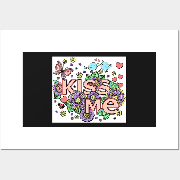 kiss me Wall Art by MGphotoart